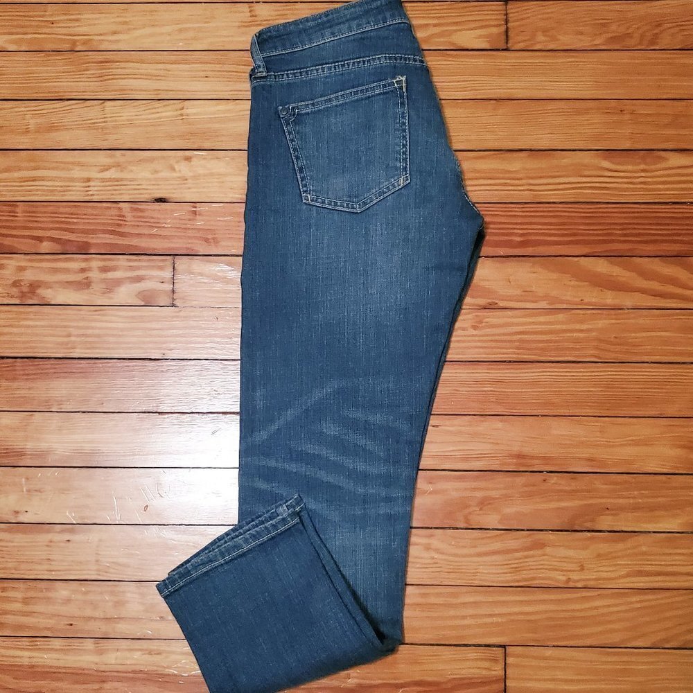 Pilcro And The Letterpress Hyphen Mid Rise Jeans Sz 26 - Picture 8 of 12